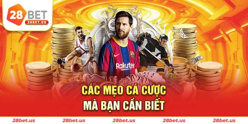 Các mẹo cá cược mà bạn cần biết