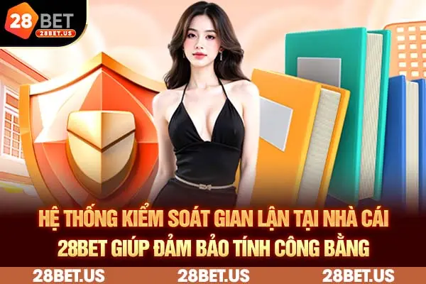 Hệ thống kiểm soát gian lận tại nhà cái 28BET giúp đảm bảo tính công bằng
